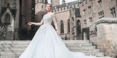 婚紗店推出華麗的迪士尼公主婚紗，讓你的童年夢想成真