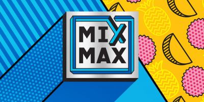 MIX MAX清爽雞尾酒視覺標識設計