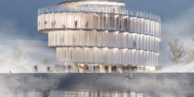 Apropos建筑师为大阪2025世博会捷克馆设计玻璃螺旋结构