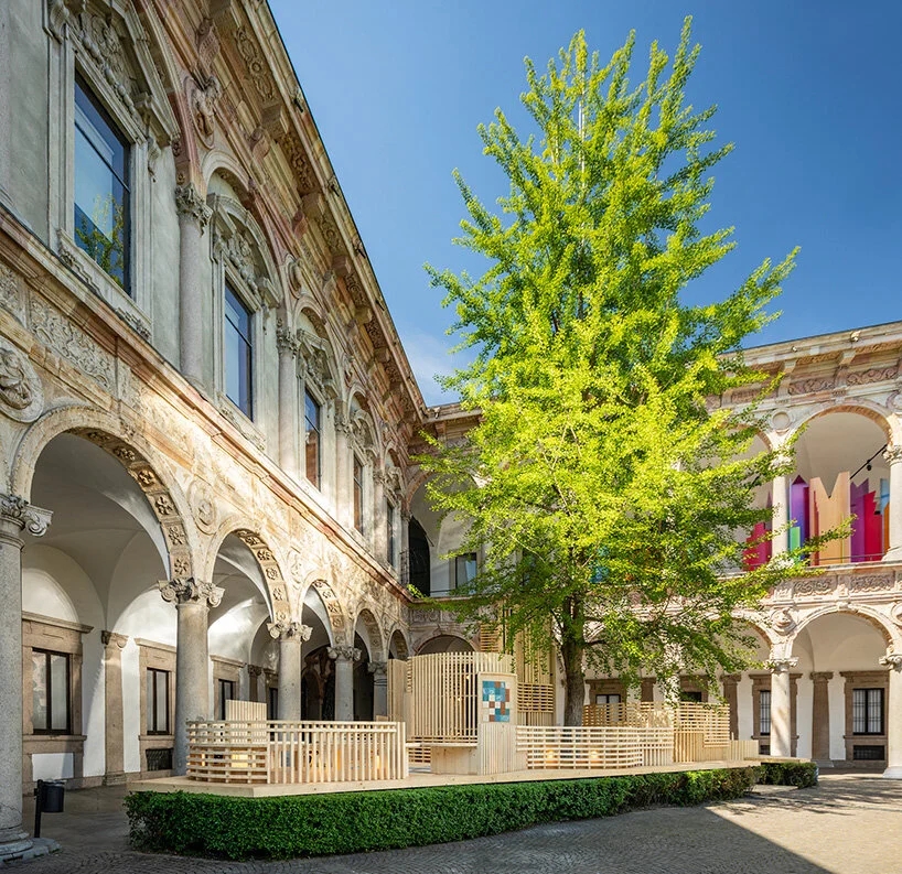 Roca和贝娜蒂塔·塔格里亚布将地中海展馆融入米兰大学