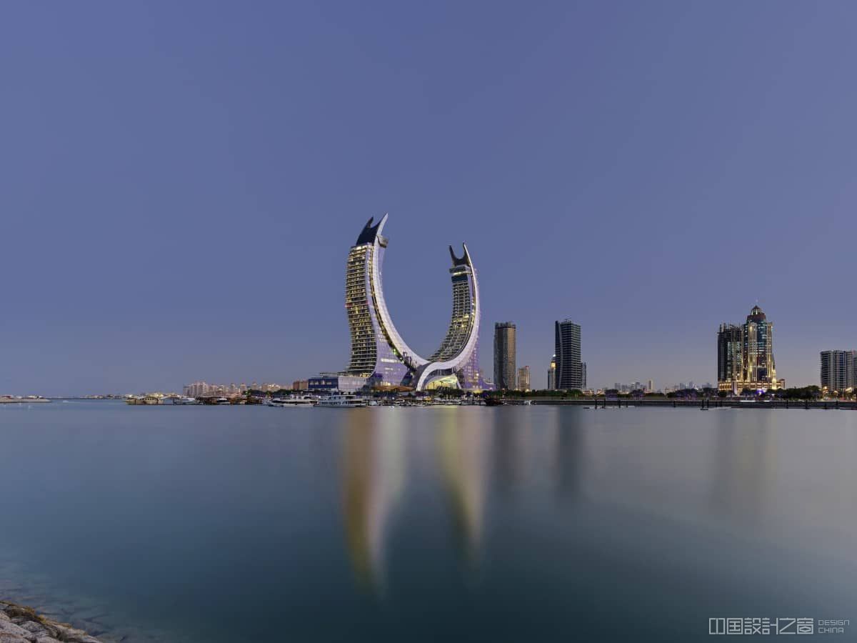 Katara Towers in Doha