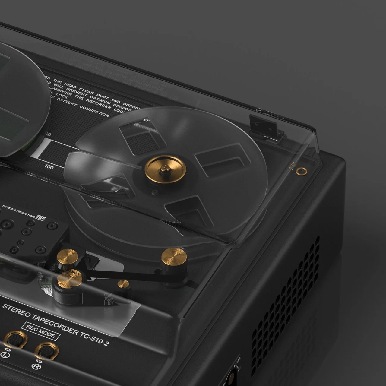 索尼新款TC-510-2录音机采用了新的时髦设计