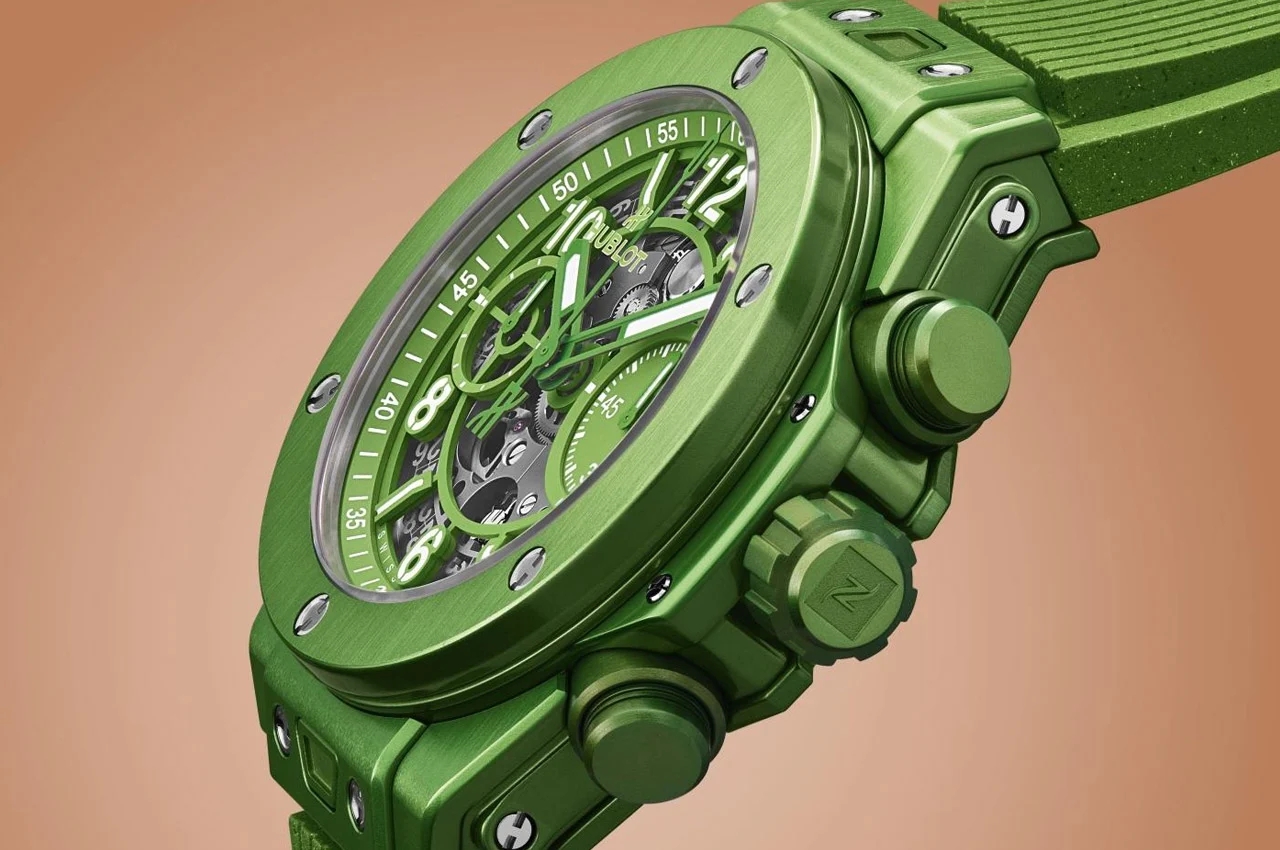 宇舶表以环保方式回收雀巢胶囊，打造出一款精致的绿色腕表