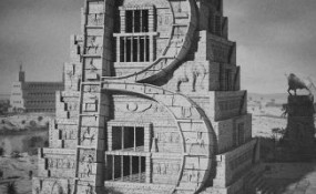 电影《巴别塔》以巴索利的版画风格捕捉了巴比伦的创造和毁灭