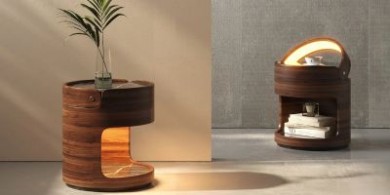受《吃豆人》啟發的邊桌，為你的室內空間增添了溫暖和驚喜