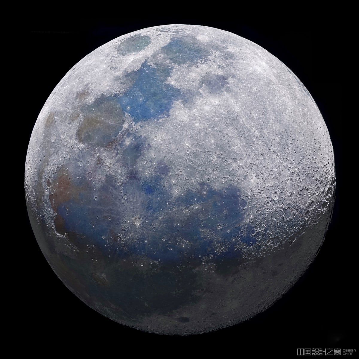 Composite Photo of the Moon