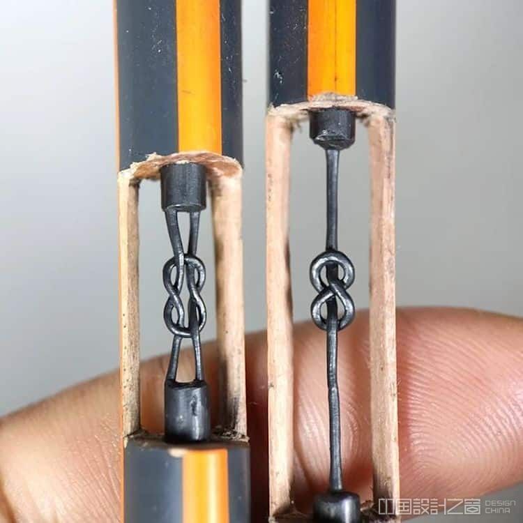 Miniature Pencil Sculptures by Daya Micro Art