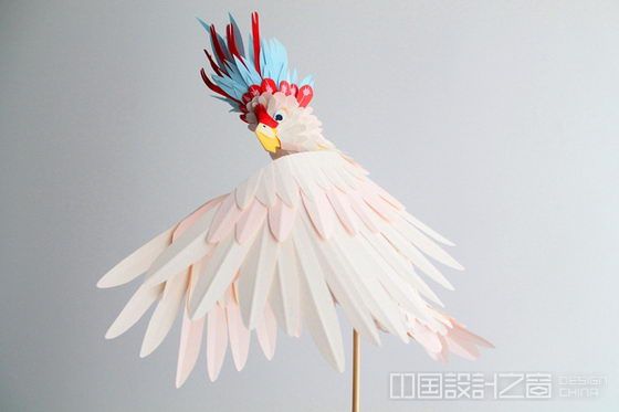 Beautiful and Colorful Paper Birds by Diana Beltran Herrera