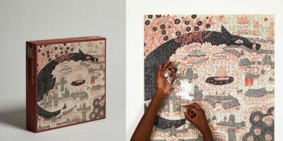 Four Point Puzzles 發(fā)布日本插畫家 Sanae Sugimoto 的新拼圖