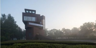 夕露園瞭望塔 / 米凹工作室