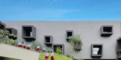 園舍 / HIBINOSEKKEI + Youji no Shiro + Kids Design Labo