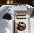 时尚、节省空间的猫舍，深受猫咪（和人类）