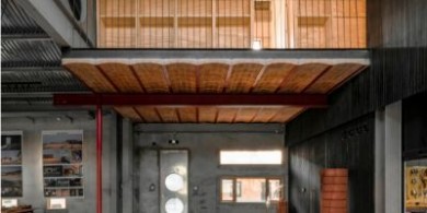 生土建筑與文化(西安)研究中心室內(nèi)設(shè)計 / 土上工作室