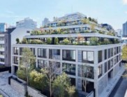 北青山混凝土退臺公寓，以日本版畫為靈感 / Conran and Partners