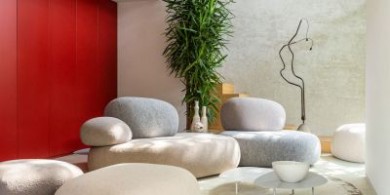 Moroso 設(shè)計(jì)：喚醒感官的 Pebble Rubble 自然形態(tài)家具系列