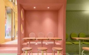 Masquespacio 設(shè)計(jì)：Bun 分店的柔和巧思