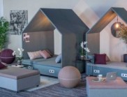 “房中之房” 的巧思設計：The Hut Lounge 為忙碌辦公場景創造專