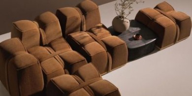 Mizetto Cargo 模塊化座椅設(shè)計：破解公共空間沙發(fā)的 “全能” 難