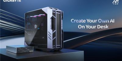 技嘉于 CES 2026 展示 AI TOP 產(chǎn)品線的相關(guān)圖片