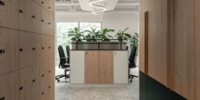 辦公室融合維亞設(shè)計(jì)與聲學(xué)性能