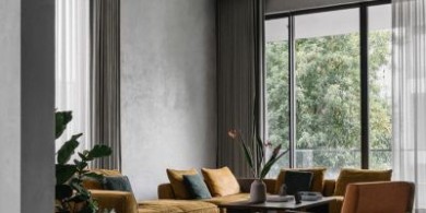 單色別墅在克制中找到溫暖